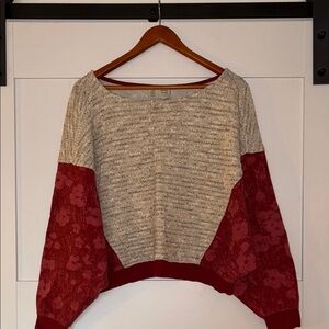 Anthropologie boatneck sweater
